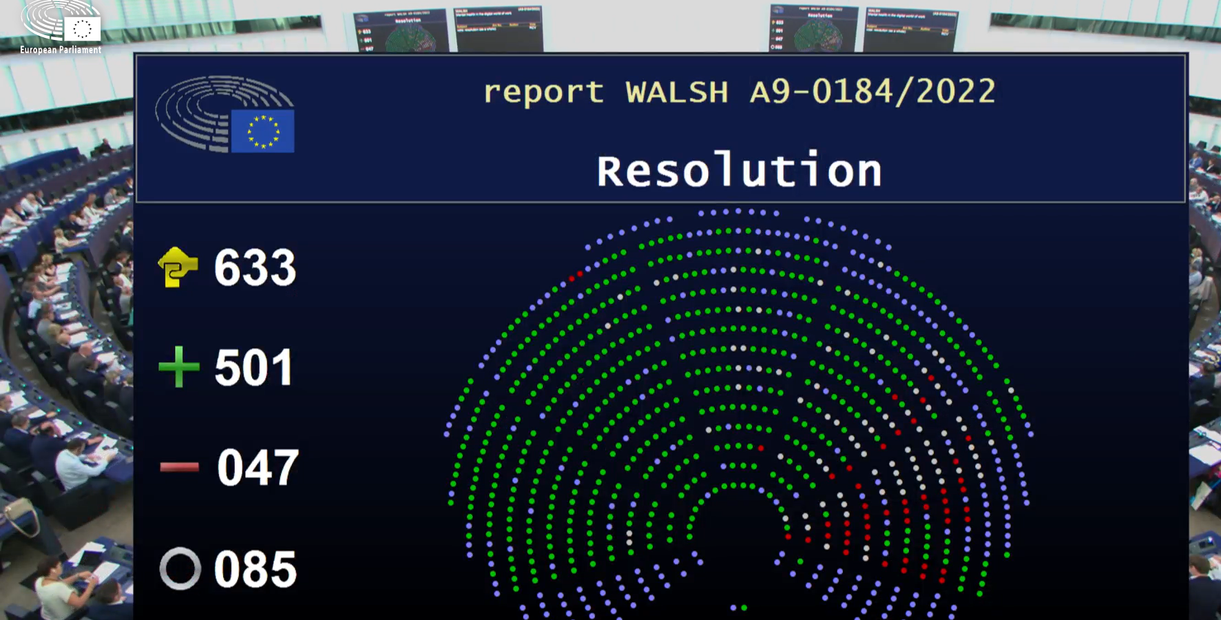 Plenary result Walsh report